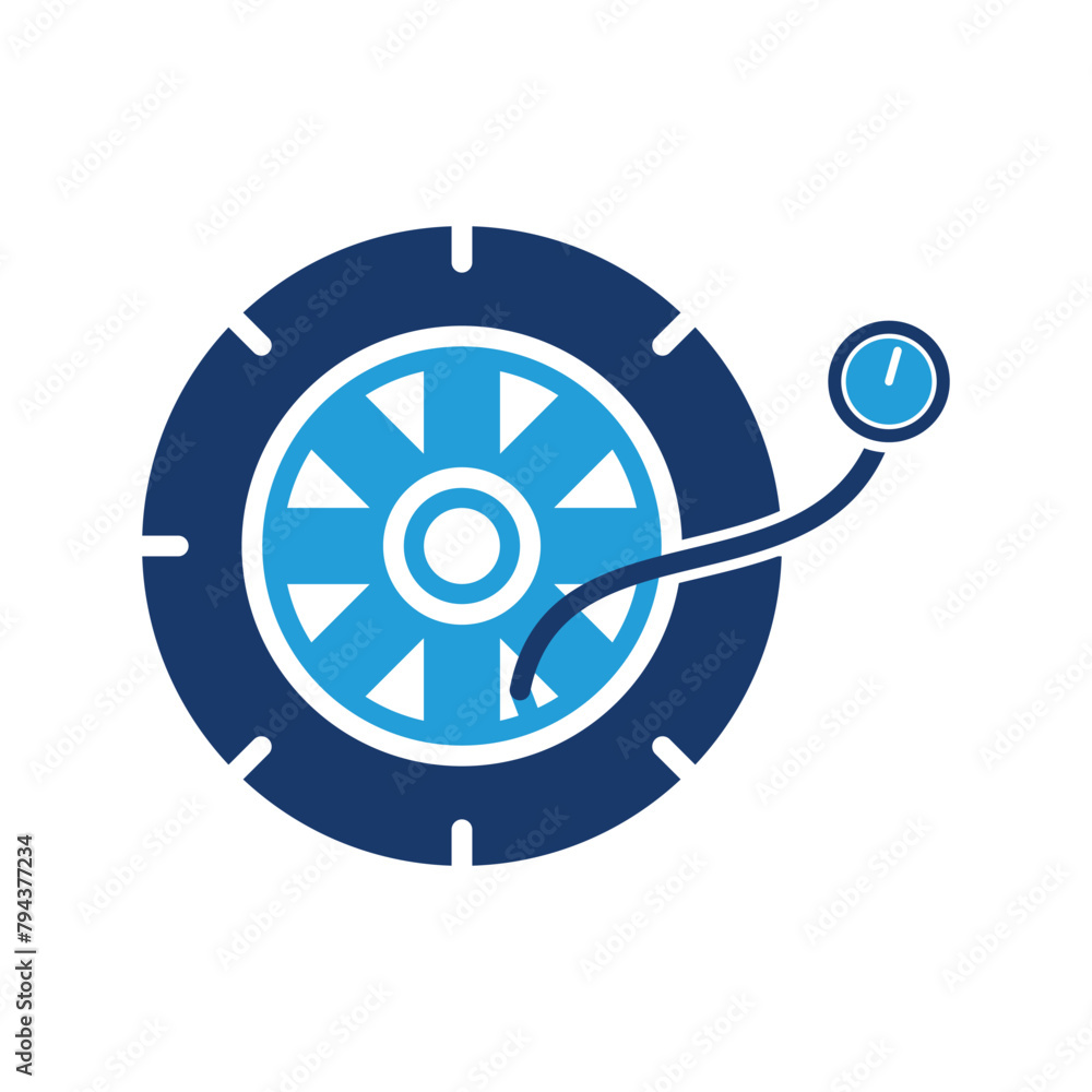 car air pump icon vector design illustration car air pump icon vector design illustration