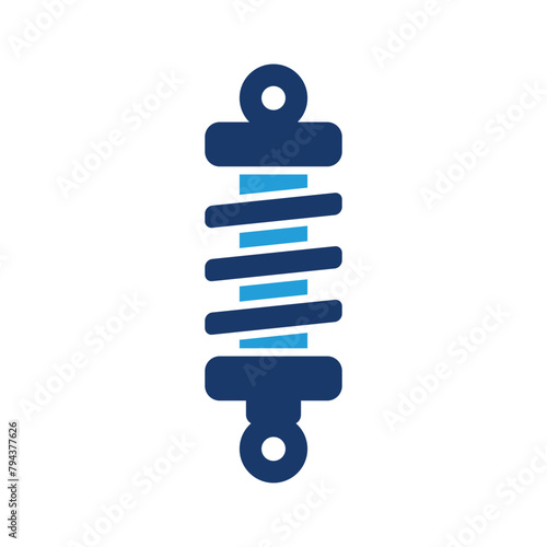 shock breaker icons vector design illustration