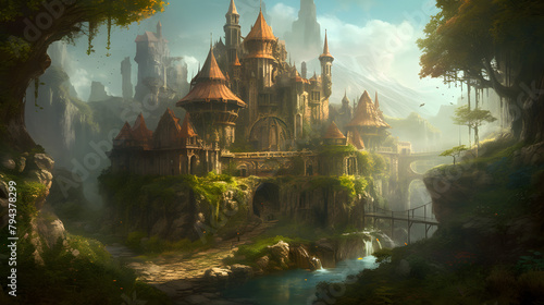 Fantasy castle © Emiliano