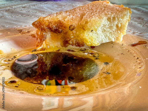 Bread with Olive Oil and Vinegar