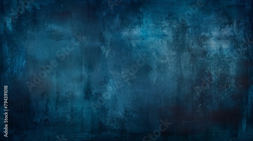 Textured deep blue background with a grunge feel  suitable for abstract art themes or as a sophisticated backdrop.