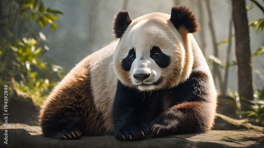 Fototapeta premium giant panda bear