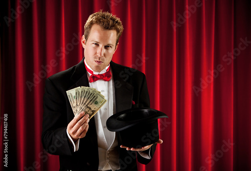 Magician: Man Now Rich with Magical Money