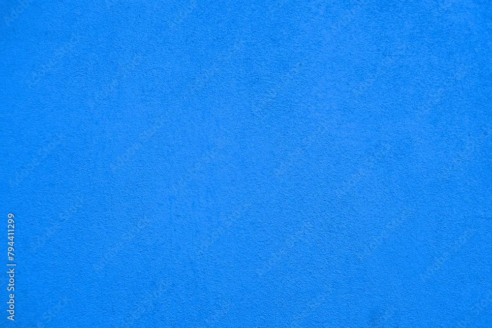 Empty blue stucco wall texture for background Empty blue stucco wall texture for background