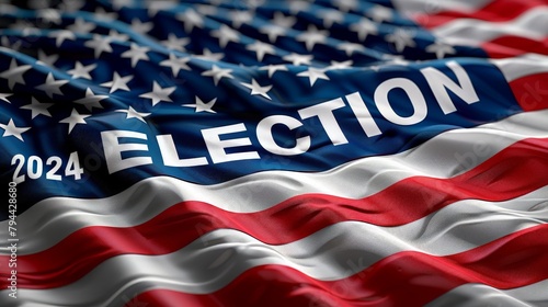 2024 american election background photo