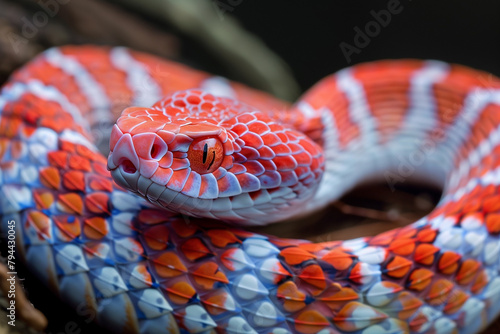Popeia fucata: Viper Snake from Malaysia