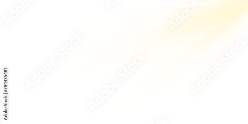 Lens flare sunlight light effect with no background. Stock png illustration