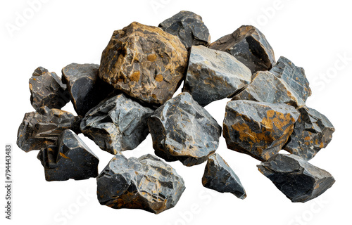 Rough stone aggregates