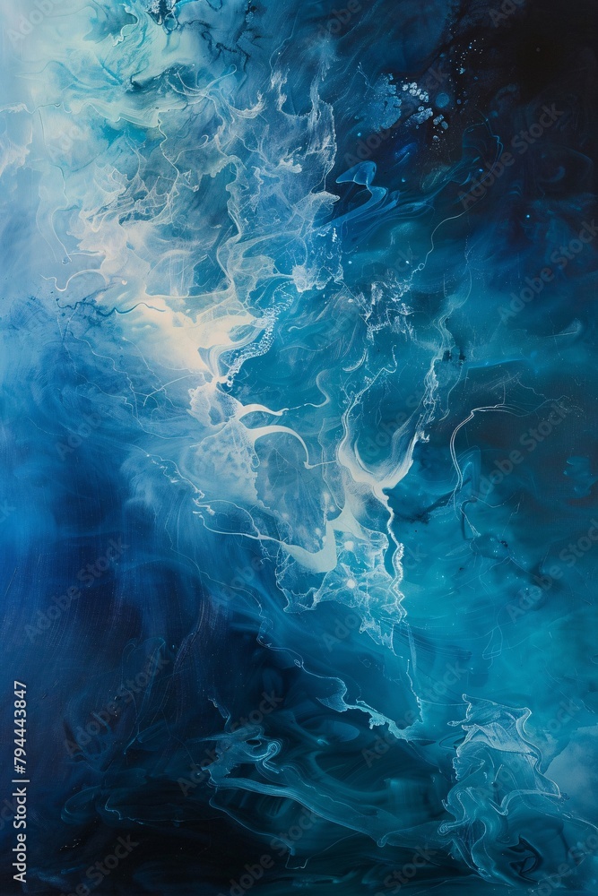 Delve into an ethereal dreamscape where abstract forms float amidst the vastness of outer space Delve into an ethereal dreamscape where abstract forms float amidst the vastness of outer space