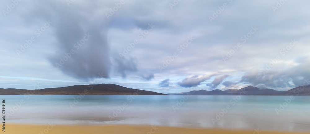 Obraz premium Taransay island, outer hebrides, hebrides, Scotland, scottish 