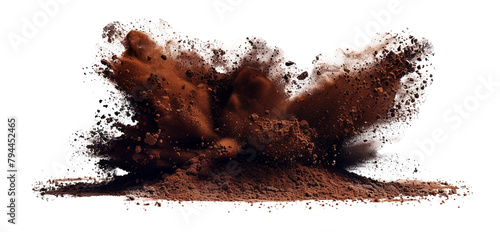 Cocoa powder explosion