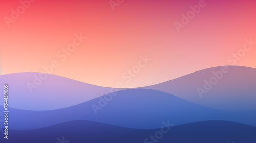 Gradient Trendy waves colorful background wallpaper. 3D render creative swoosh style soft lines. Abstract design wavy pattern vector illustration wallpaper. 