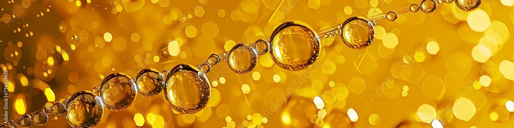 Lively Yellow Liquid Bubbles Interaction Play Lively Yellow Liquid Bubbles Interaction Play
