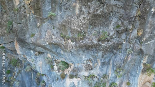 king, tomb, anatolia, fethiye, rock, antalya, drone, aerial view, forest, tree, footage, natural, landscape, travel, arch, turkey, building, city, pinara, lycian, roman, ruins, beydag, background, mus
