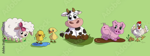 funny farm characters © shany