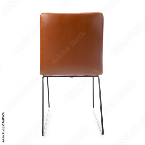 Brown Leather Chair    