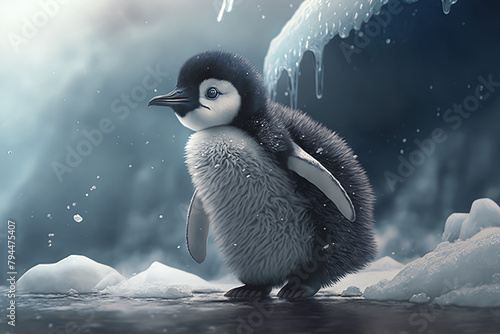 penguin in polar regions