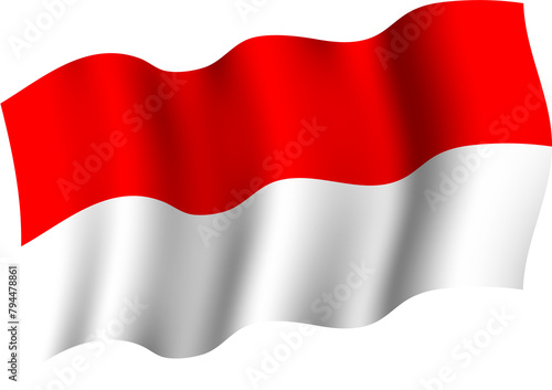 Indonesia Waving Flag 3D Realistic Free Download Indonesia Waving Flag 3D Realistic - GFXLoad