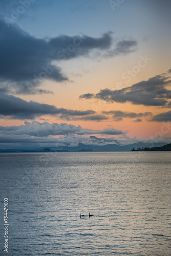 Sunrise View over Lake Taupo