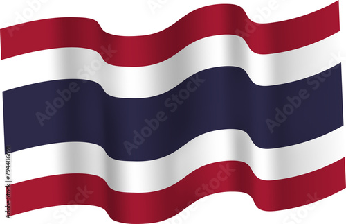 Free Download Thailand Waving Flag 3D Realistic - GFXLoad