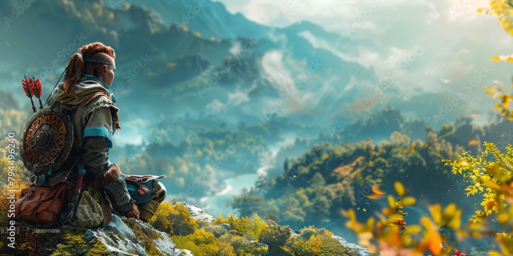 A character from the game. Website header or desktop wallpaper A character from the game. Website header or desktop wallpaper