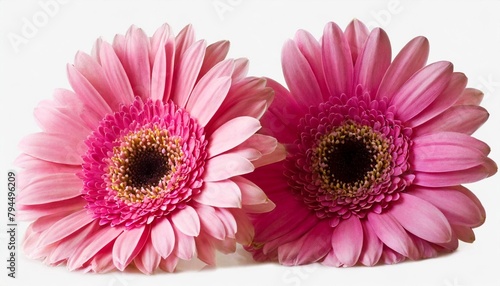 pink flowers isolated on transparent background cutout