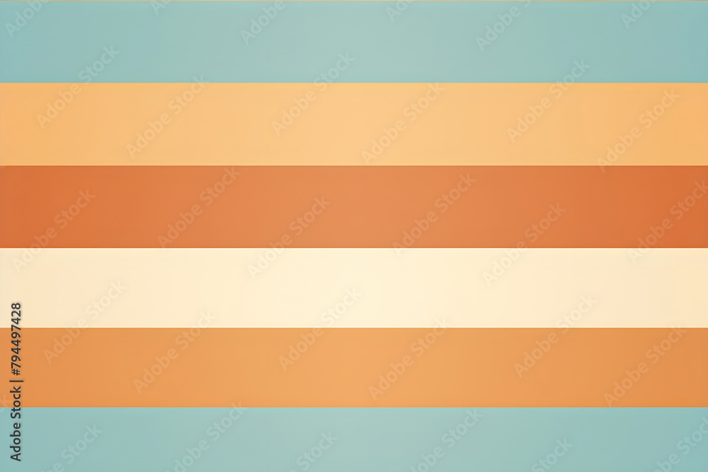 Striped pattern with alternating blue and orange hues in a modern design aesthetic Striped pattern with alternating blue and orange hues in a modern design aesthetic