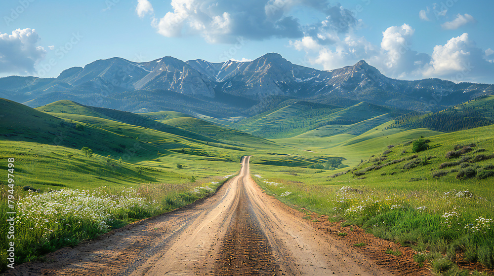 road in mountains road in mountains