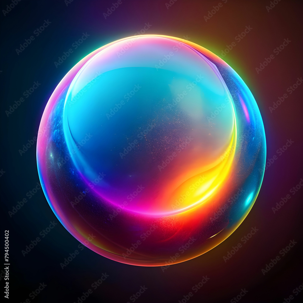 gradient neon color sphere round holographic grad gradient neon color sphere round holographic grad