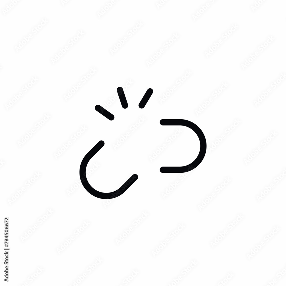 broken beaten link chain icon broken beaten link chain icon