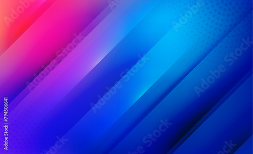 Vector Gradient Blurred Background for Website Design