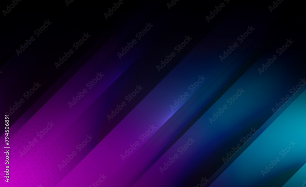 Glowing Neon Lights Gradient Vector Pattern for Artistic Projects