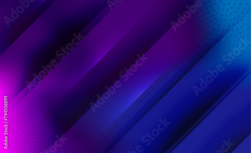 Colorful Purple and Blue Gradient Vector Background Design