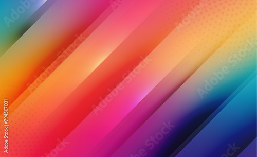 Colorful Vector Gradient Summer Ombre Background Design