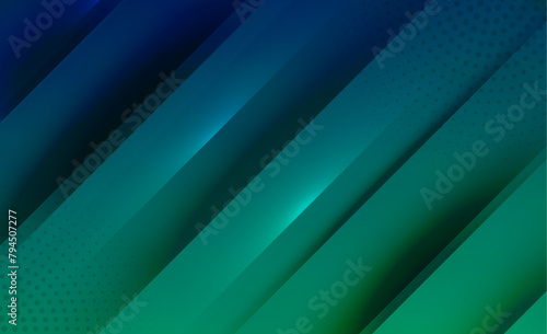 Vibrant Emerald Vector Gradient Background