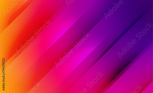 Vibrant Vector Gradient Purple Color Background for Modern Design Abstract