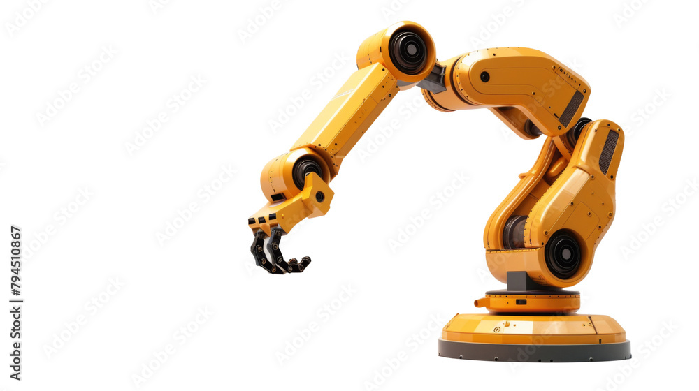 Fototapeta premium Industrial robot arm