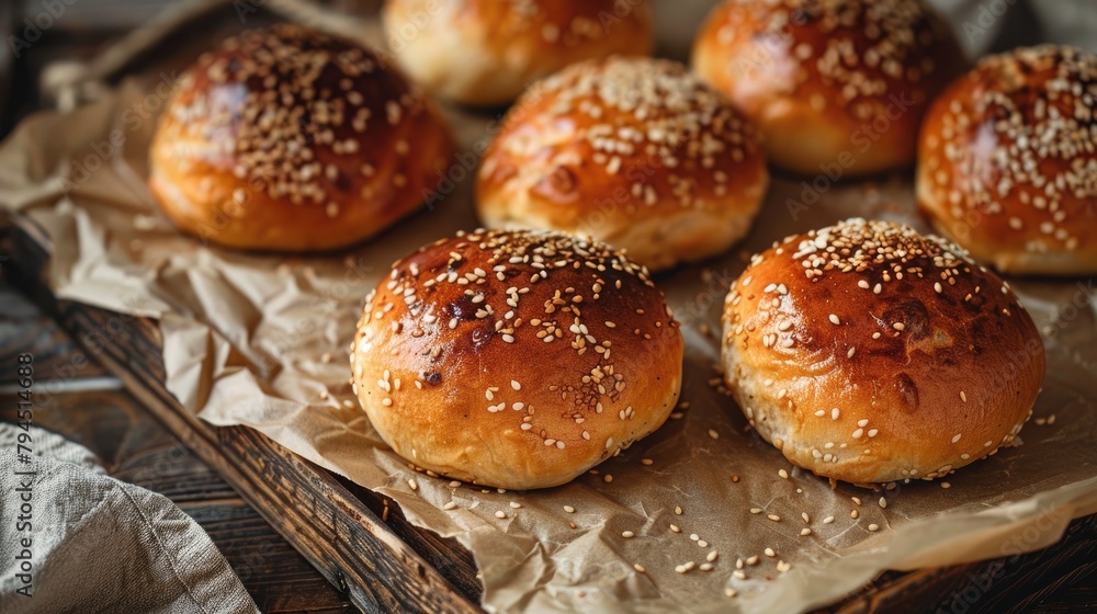 Baking Burger Buns at Home