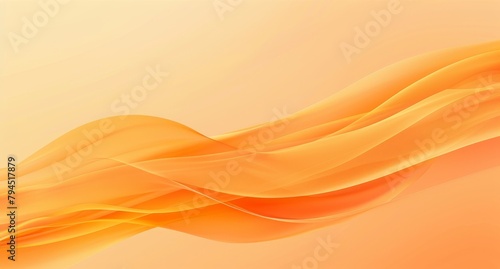 Vibrant orange abstract background