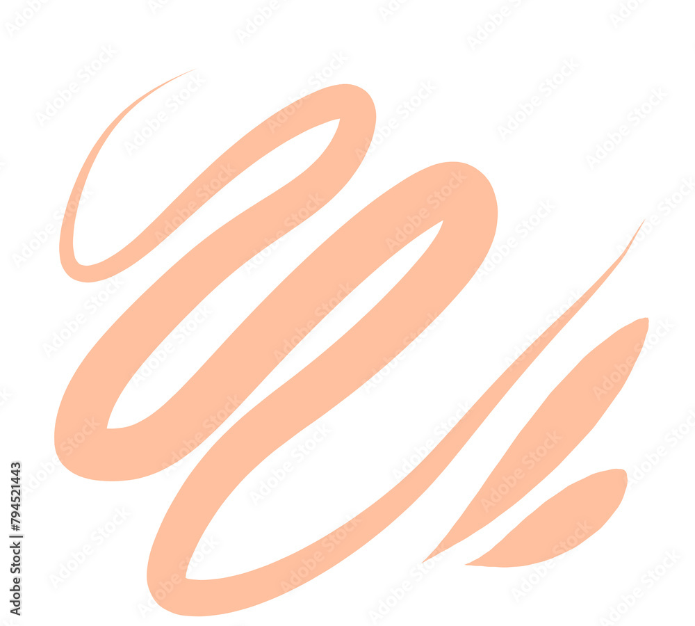 illustration of an background peach scriblle illustration of an background peach scriblle