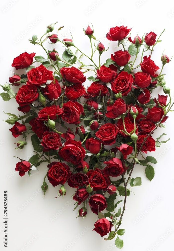 Vibrant Red Roses Bouquet Vibrant Red Roses Bouquet