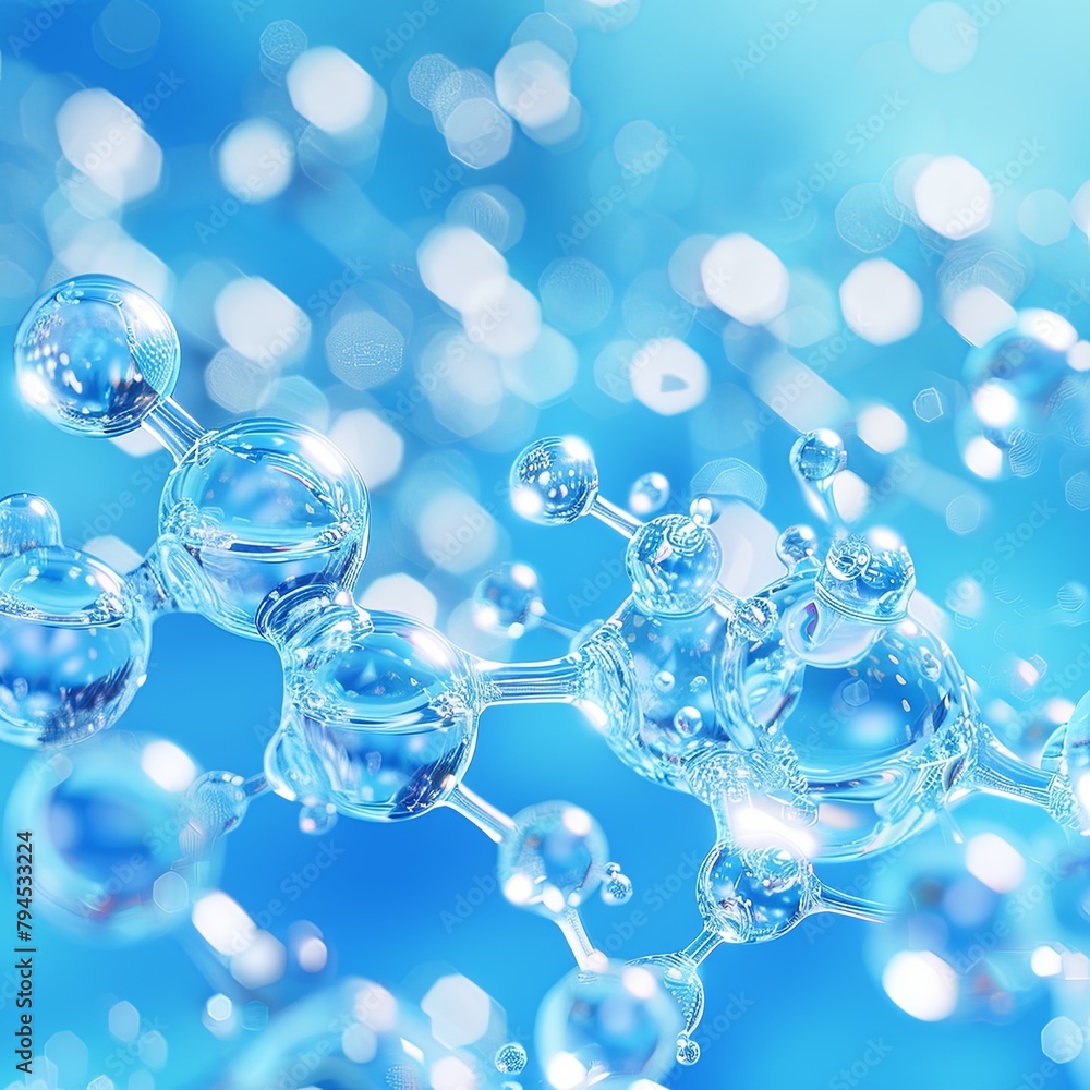 Microscopic Exploration of Water Molecules Abstract Background Microscopic Exploration of Water Molecules Abstract Background