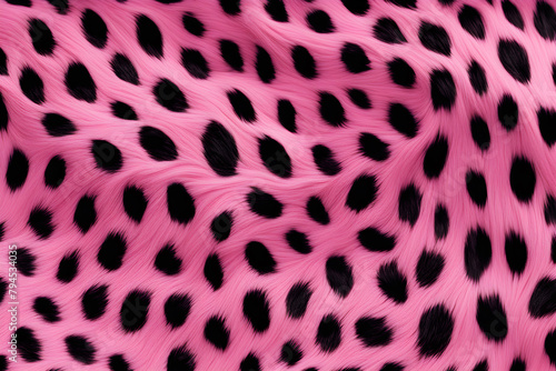 Pink leopard skin texture  exotic cheetah fur background for card  web and bridal shower invite