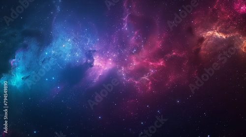 Cosmic Wonders  Psychedelic Colorful Galaxies