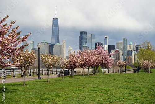 New York seen from Liberty State Park photo