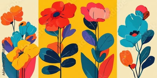 Pop Florals  A Collection of Bold and Graphic Flowers