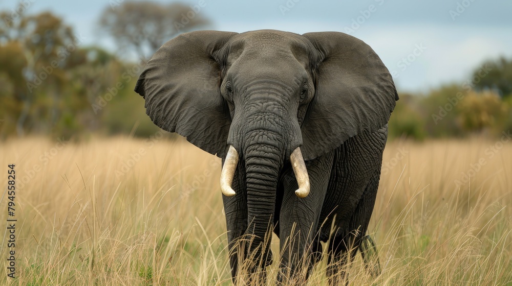 Fototapeta premium Wild Elephant