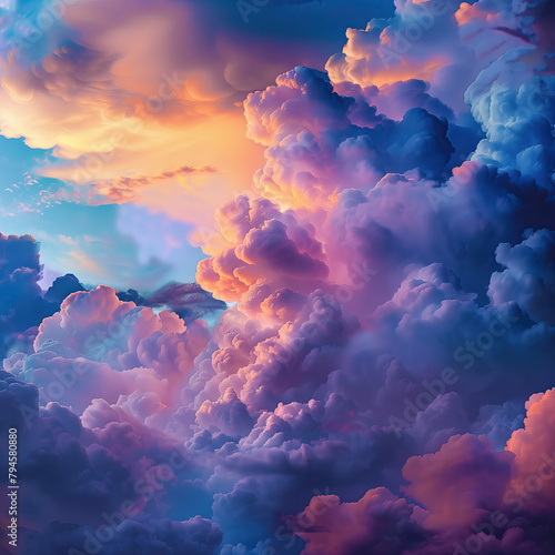 Celestial Wonders: Cloudscapes in Art photo