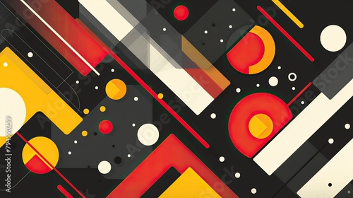 background abstract flat design