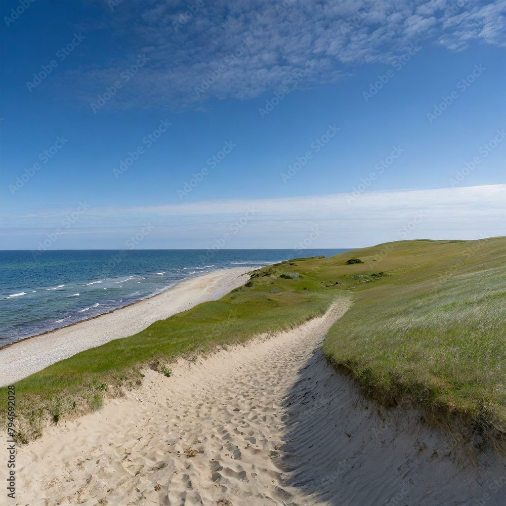 Sand Dunes at the Beach